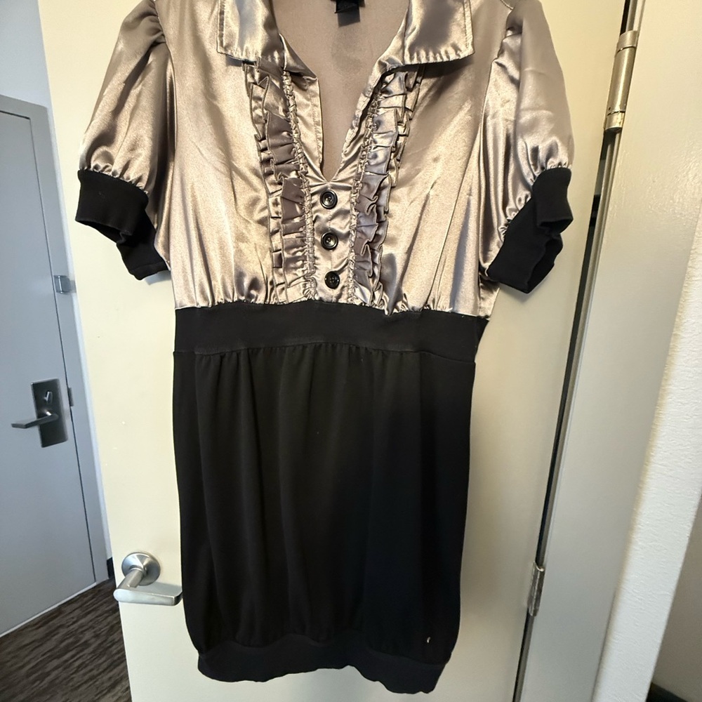Torrid Gray and Black Dress